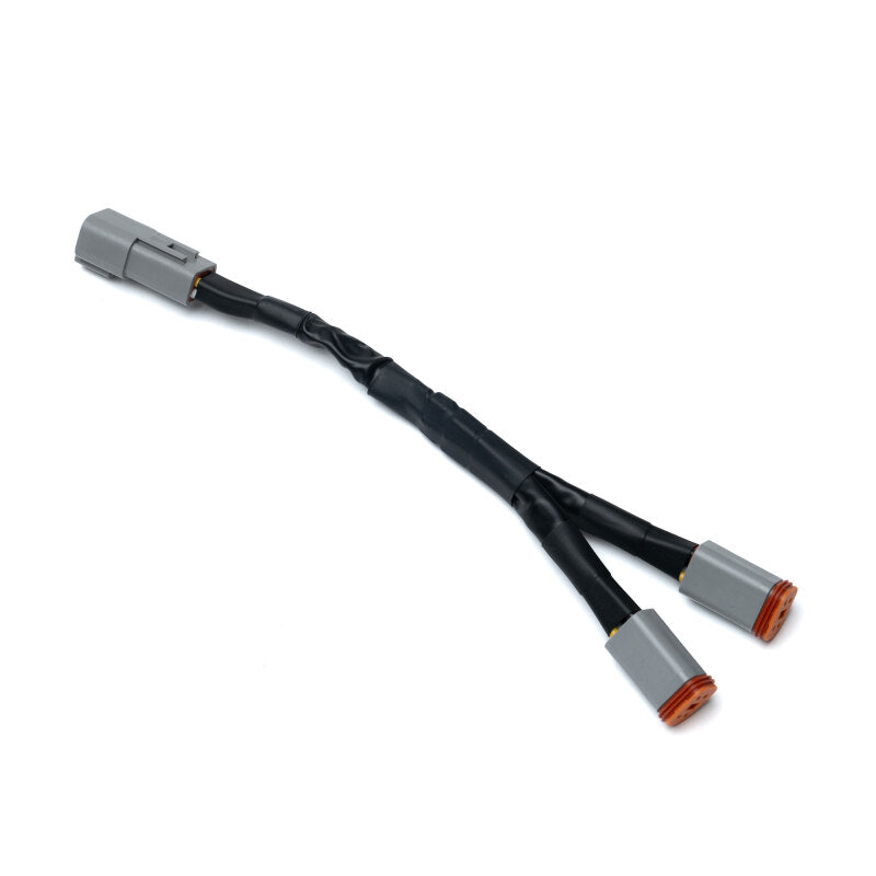 Baja Designs Squadron 2.0 Harness with Deutsch 4-Pin 2-Light Small Splitter - Automotive Lighting Accessory