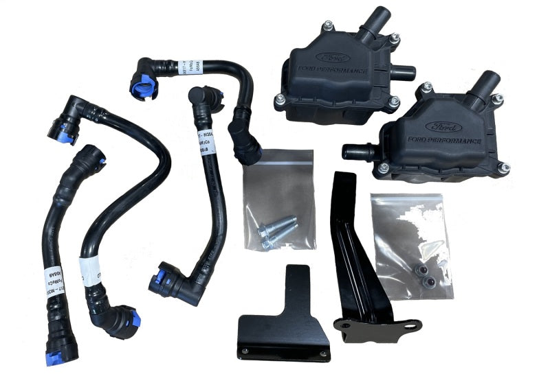 Ford Racing FRPM-6766-35TA Air/Oil Separator Kit for 2021–2023 Ford F-150 3.5L EcoBoost