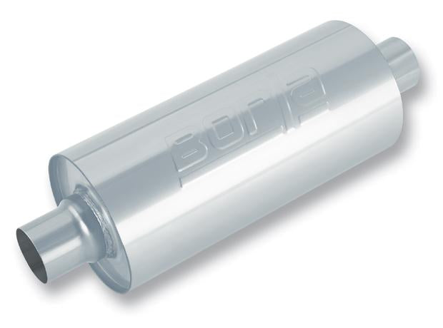 Borla XR-1 Multi-Core Racing Muffler 400115, 3-Inch Center Inlet and Outlet