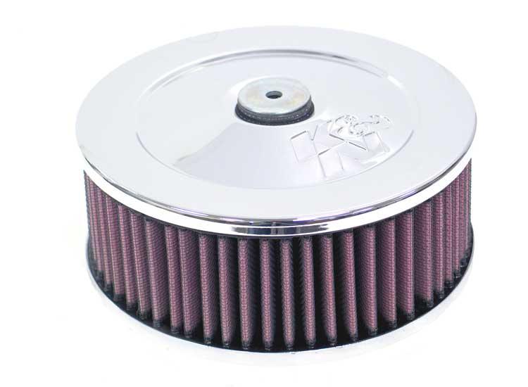 K&N Engineering 56-1270 Custom Racing Assembly Oval Red Air Filter for Weber Carburetors