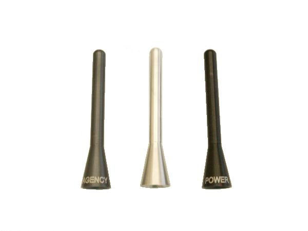 Agency Power Universal Billet Shorty Antenna, Black – Part Number agpAP-UNI-600BLK