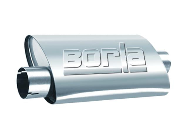 Borla ProXS Universal Muffler 2-Inch Offset Inlet and Center Outlet, Part 40657
