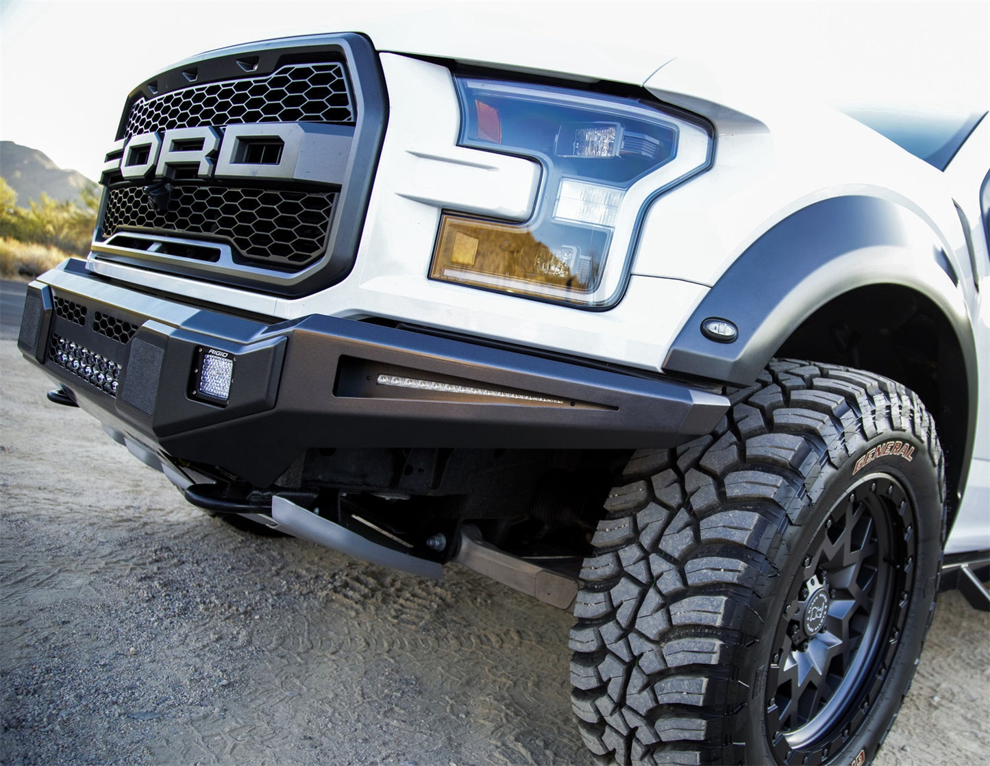 Innovative Creations Inc - AL-FBM35FDN-RT - Bumper- Front - ICI (Innovative Creations) AL-FBM35FDN-RT Alumilite Front Bumper Fits F-150