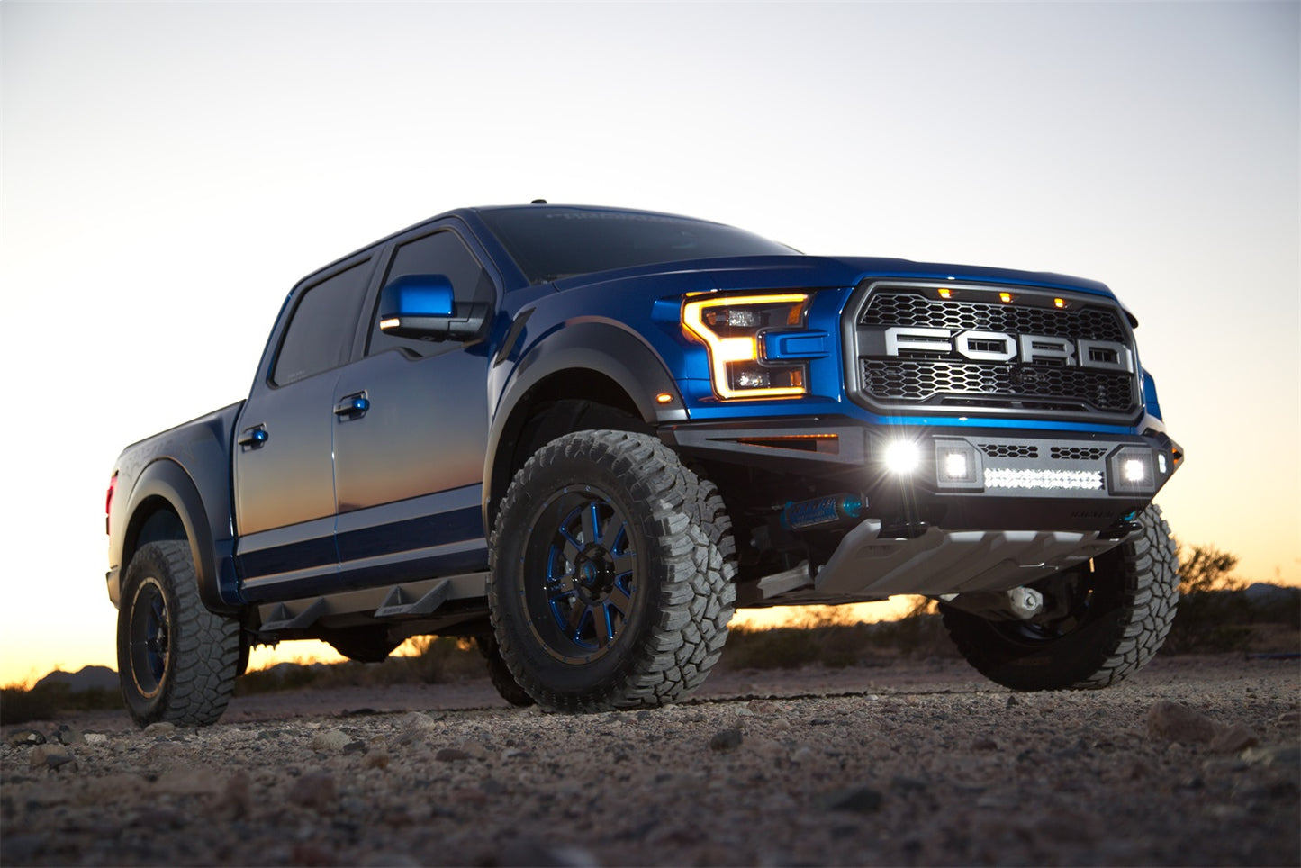 Innovative Creations Inc - AL-FBM35FDN-RT - Bumper- Front - ICI (Innovative Creations) AL-FBM35FDN-RT Alumilite Front Bumper Fits F-150
