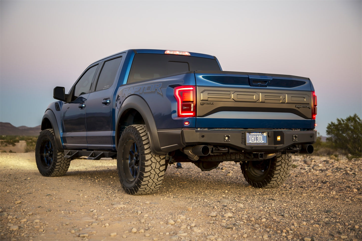 Innovative Creations Inc - AL-RBM17FDN - Bumper- Rear - ICI (Innovative Creations) AL-RBM17FDN Alumilite Rear Bumper Fits 17-23 F-150