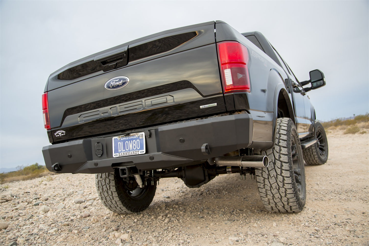Innovative Creations Inc - AL-RBM85FDN - Bumper- Rear - ICI (Innovative Creations) AL-RBM85FDN Alumilite Rear Bumper Fits 15-23 F-150