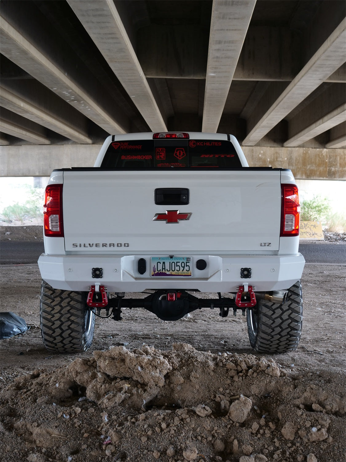 Innovative Creations Inc - AL-RBM95CHN - Bumper- Rear - ICI (Innovative Creations) AL-RBM95CHN Alumilite Rear Bumper