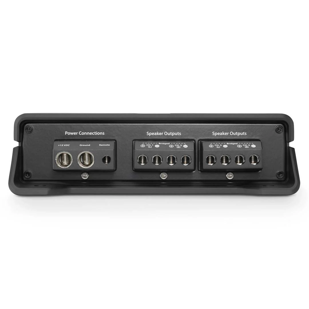 JL Audio® JD Car Full-range Amplifier 4-Channel Full-range Amplifier (400 W) (JD - View 3