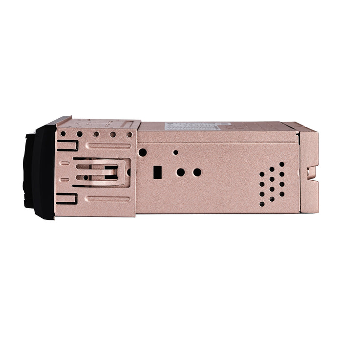 DS18 High Power 240 Watts RMS (4 x 60) Digital Media Receiver | Single Din | DSP | APP | Bluetooth Audio and Calling Head Unit | Aux Input | USB | Mechless | AM/FM Radio Receiver | 3V + 3.5V Subwoofer SKU: SDX-P200