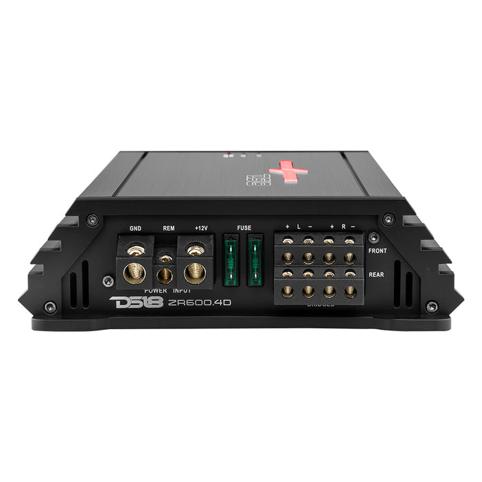 DS18 ZR 4-Channel Class D Amplifier 4 x 150 Watts Rms @ 4-ohm SKU: ZR600.4D