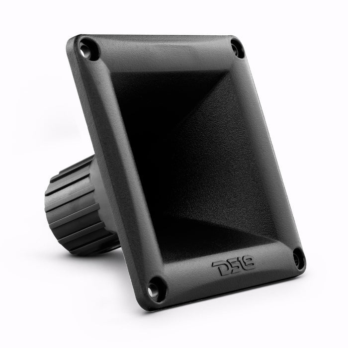 DS18 2" 1" Throat Twist On 45x45° 2.68" Depth Plastic Horn SKU: PRO-H44/BK