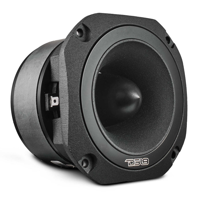 DS18 4" Super Bullet Tweeter with 1.5" Titanium Voice Coil and Oversized Ferrite Magnet 200 Watts 8-Ohm SKU: PRO-TW750C-8/BK