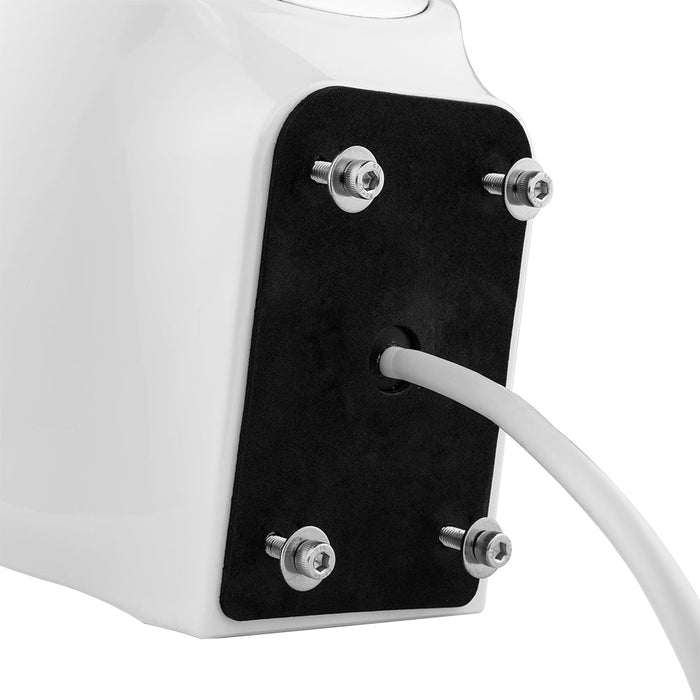 DS18 8” Universal Flat Mount Kick Panel Speaker Pod – Jet Skis, Jeeps, Motorcycles – RGB LED Lights SKU: EN-JS8/WH