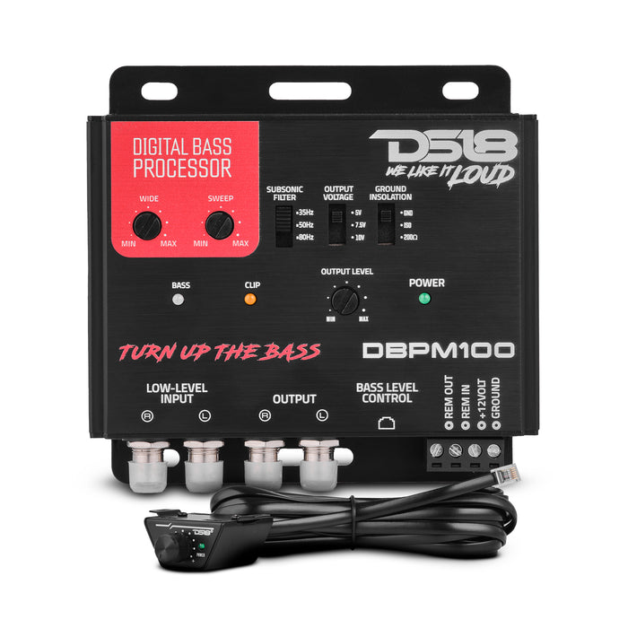 DS18 Digital Bass Processor SKU: DBPM100