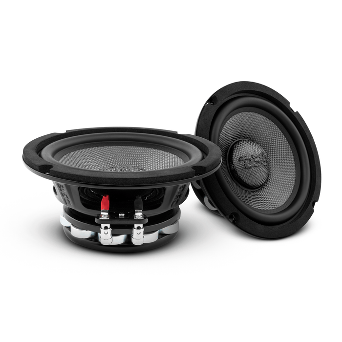 DS18 PRO 6.5" Neodymium Carbon Fiber Water resistant Cone Mid-Bass Loudspeaker 250 Watts Rms 2-Ohm SKU: PRO-CF6.2NR
