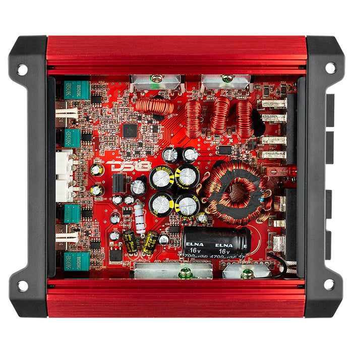 DS18 SXE Class D 4-Channel Amplifier 4 x 100 Watts Rms @ 4-ohm 2000 Watts SKU: SXE-2000.4D/RD