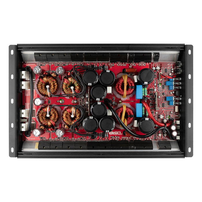 DS18 HOOLIGAN KO 1-Channel Amplifier with Voltmeter 5000 Watts Rms @ 1-Ohm Made In Korea Black SKU: H-KO5