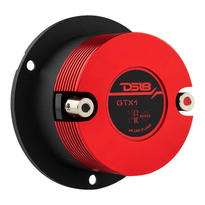 DS18 3" Die Cast Compression Neodymium Super Bullet Tweeter 120 Watts 1" Titanium 4-Ohm Vc SKU: GTX1