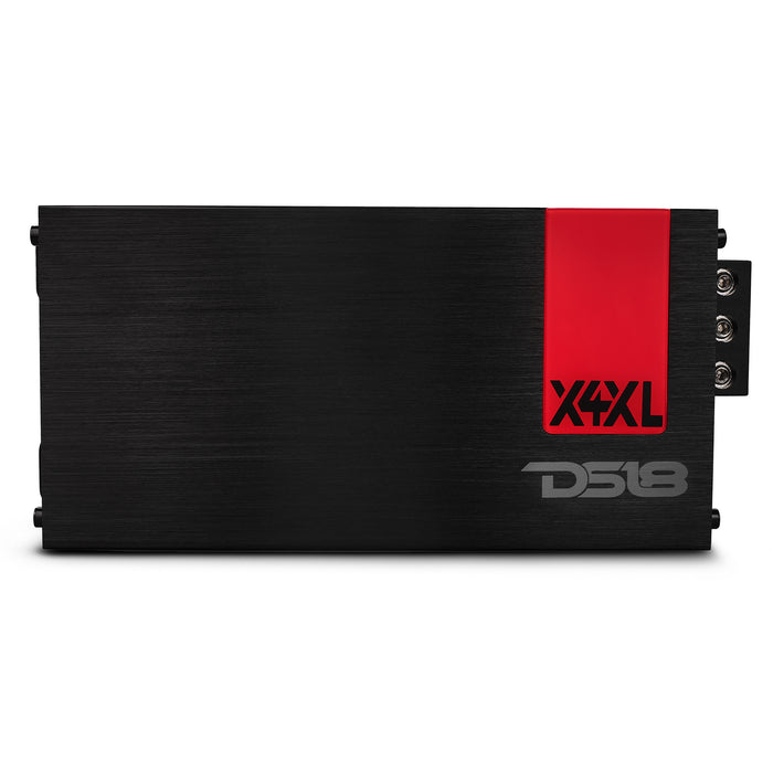 DS18 X 4-Channel Ultra Compact Class D Amplifier 4 x 120 Watts Rms @ 4-ohm SKU: X4XL