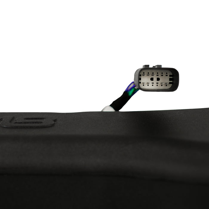 DS18 Jeep JL/JLU/JT 2024-2025 Loaded Overhead Sound Bar with Digital LED Lights Plug & Play SKU: JL24-SBAR22/BKLD