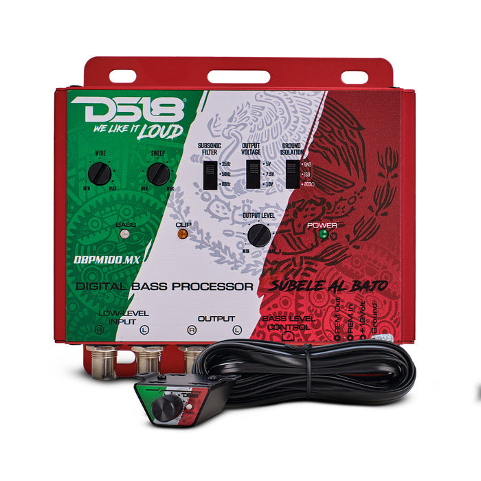 DS18 Digital Bass Processor - Mexico Design SKU: DBPM100.MX