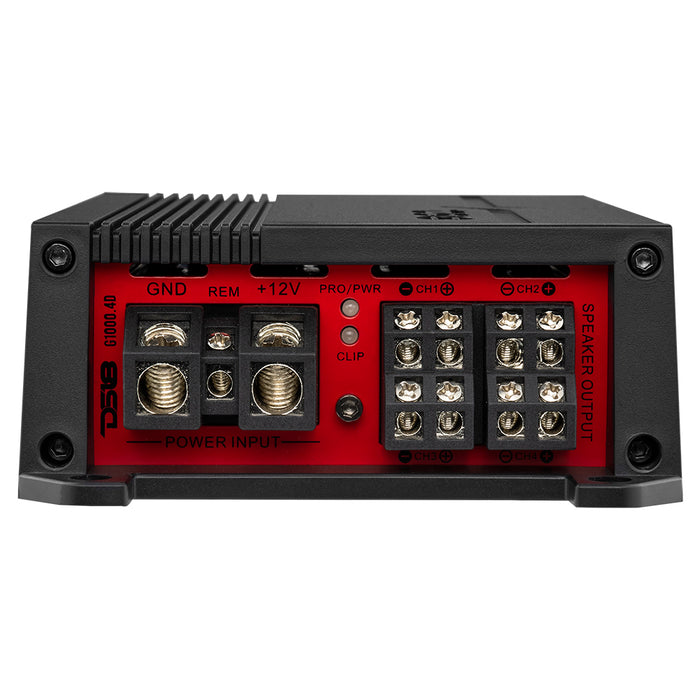 DS18 GEN-X Full-Range Class D 4-Channel Amplifier 4 x 90 Watts Rms @ 4-ohm
