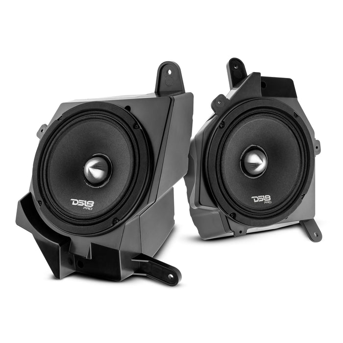 DS18 Jeep JL/JLU/JT Loaded 6.5" Dash Enclosure JT Left and Right (PRO-FR6NEO Included) 225 Watts Rms SKU: JP6NEO.FR