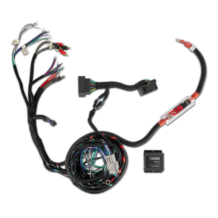 DS18 Plug and Play Harness for JL/JLU/JT for Sound Bar and Amplifier SKU: JL-HARNESS