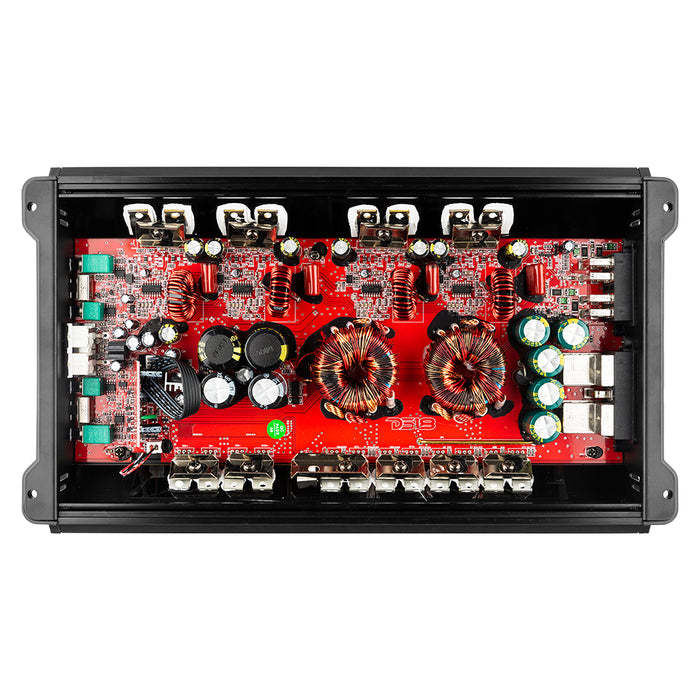 DS18 ZR 4-Channel Class D Amplifier 4 x 400 Watts Rms @ 4-ohm SKU: ZR1600.4D