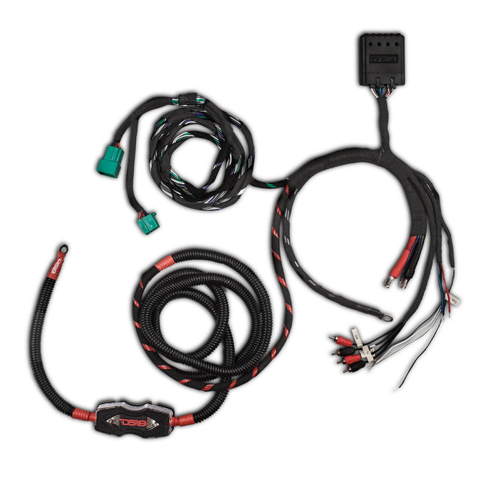 DS18 Jeep Sound Bar & Amplifier Wiring Harness Kit For JL 2024 SKU: JL24-SBAHKIT