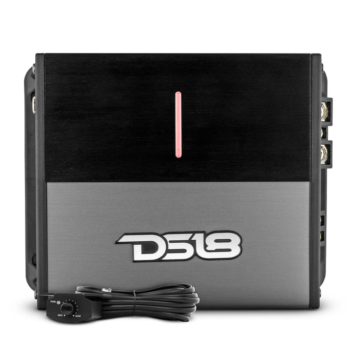 DS18 ION Compact Full Range 1 Channel Amplifier 600 Watts RMS @ 1-Ohm SKU: ION600.1D