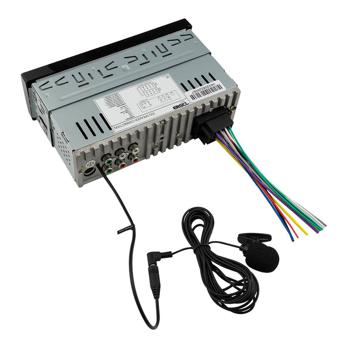DS18 Single-DIN Digital Media Receiver Mech-Less Player, Bluetooth, Dual USB ,7 Volt Preouts SKU: SDX1