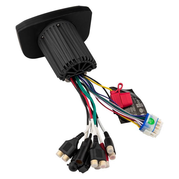 DS18 Marine and Powersports Headunit 3" LCD screen , 2 Zones, 4 volts Output, BT, RDS 4X50 Watts SKU: MRX2
