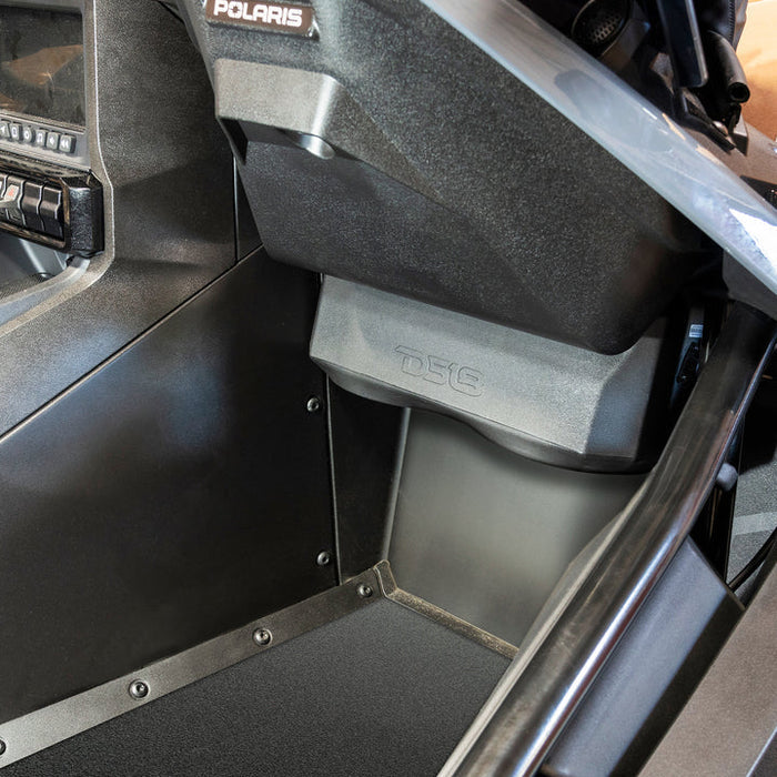 DS18 Polaris Slingshot Under Dash Empty Enclosure fits 2 x 6.5" Subwoofers | 2020 - Current SKU: SLG-20UPFSUB6
