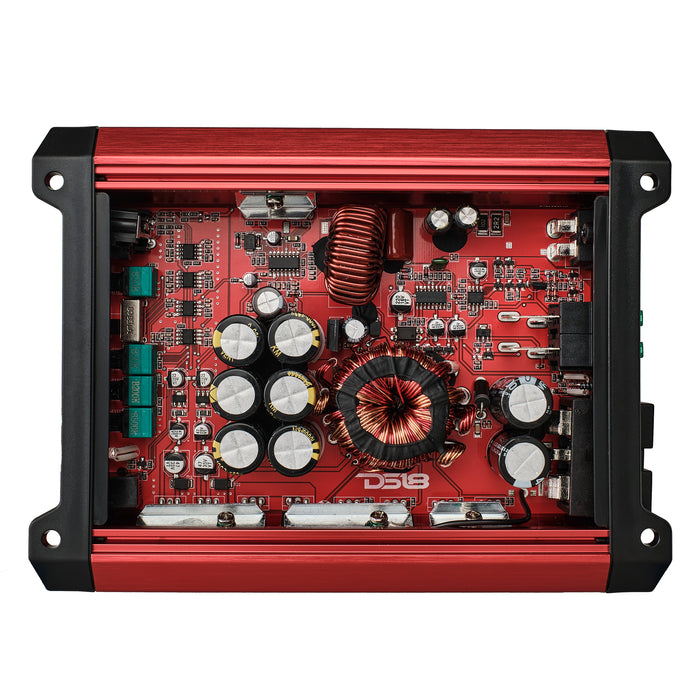 DS18 SXE Class D Monoblock Car Amplifier 1 x 500 Watts RMS @ 1 Ohm 1500 Watts SKU: SXE-1500.1D/RD