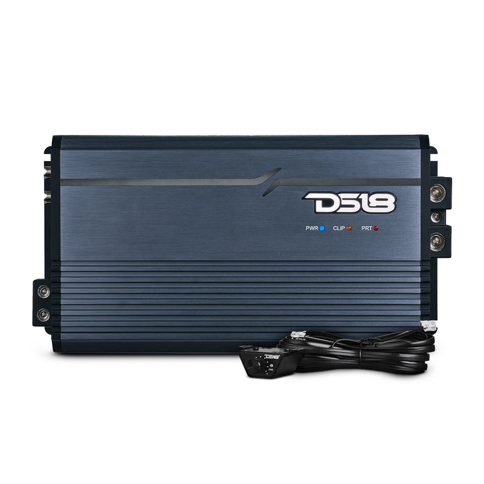 DS18 FRP Compact Full-Range Class D 1-Channel Amplifier 3,500 Watts Rms @ 1-Ohm Titanium SKU: FRP-3.5K/TI