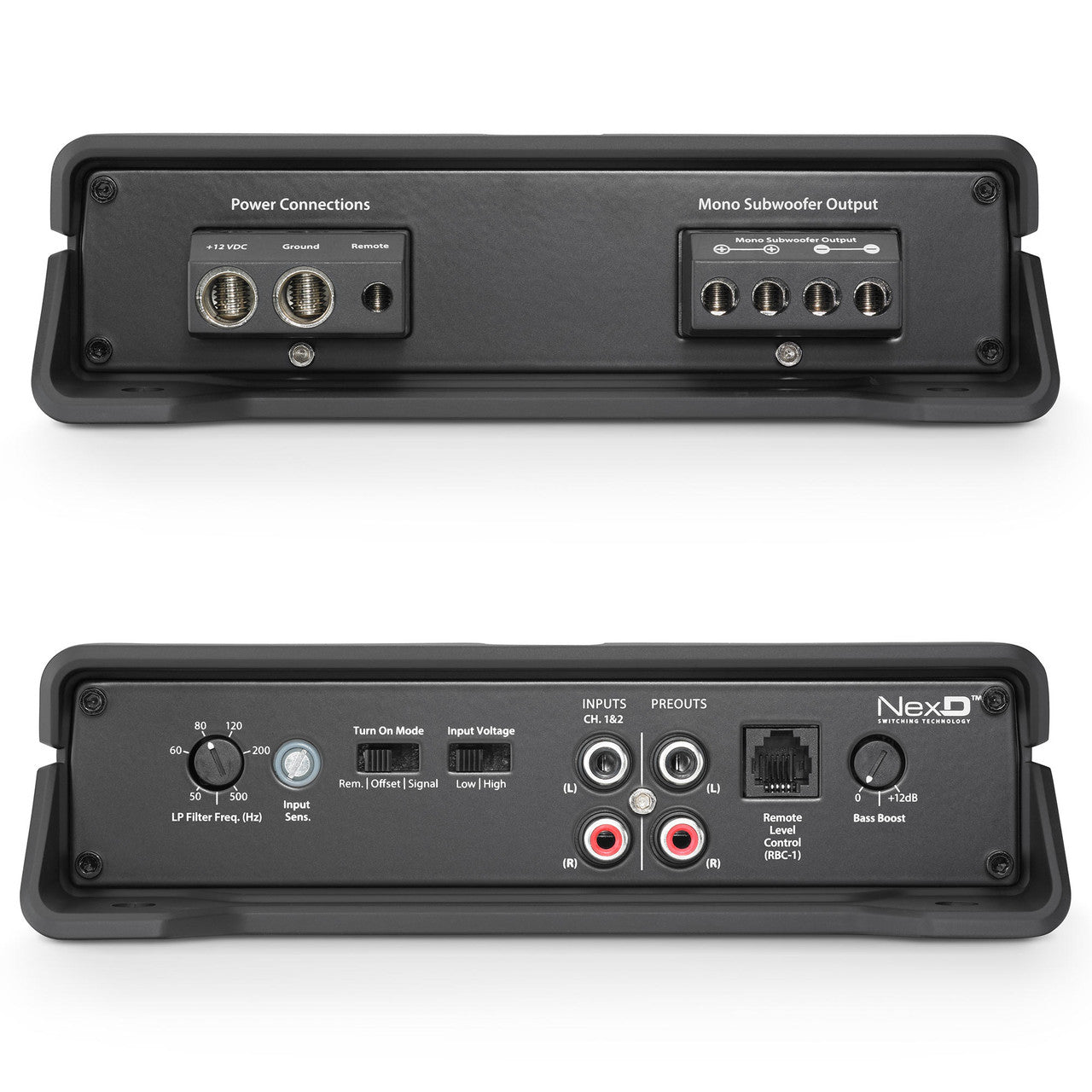 JL Audio® JD Car Amplifier Monoblock Amplifier (500 W) (JD500/1) - View 2