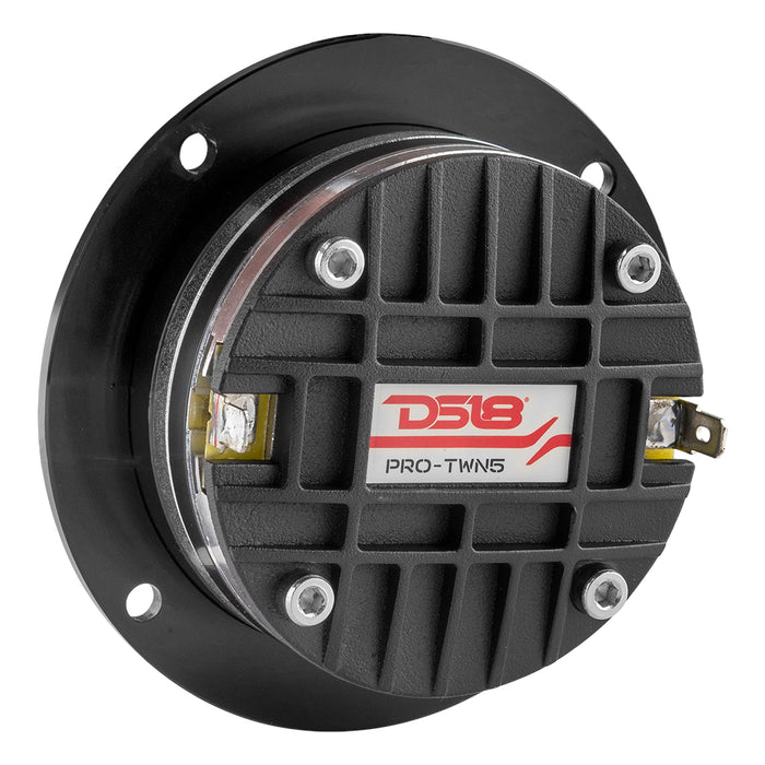 DS18 3.6" High Compression Neodymium Hybrid Driver/Tweeter 200 Watts 1.5 " Pen 4-Ohm Vc SKU: PRO-TWN5