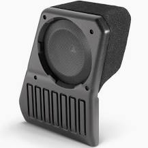 JL Audio Stealthbox® Enclosed Subwoofer for Jeep Wrangler Unlimited Passenger Si - View 1