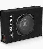 JL Audio PowerWedge™ TW3 Enclosed Car Subwoofer Single 10" TW3 Subwoofer (CS110L - View 1