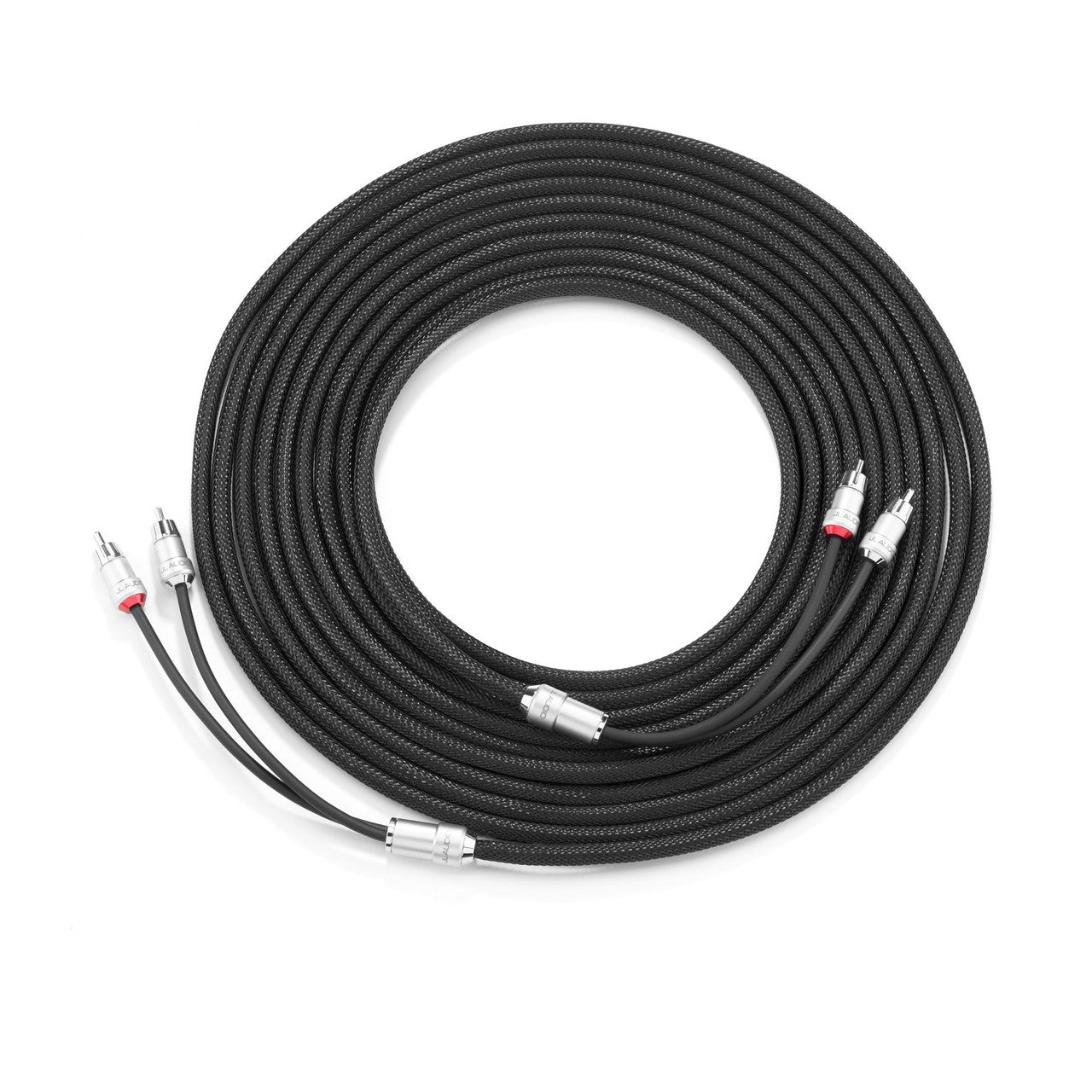 JL Audio® Premium Audio Interconnect 2-channel, 25' (XE-BLKAIC2-25) - View 2