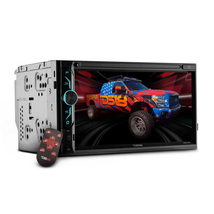 DS18 6.9" Touchscreen Double-DIN Headunit with DVD, Bluetooth, USB and Mirror Link SKU: DDX6.9