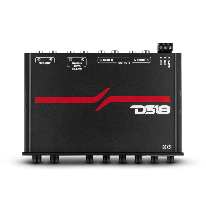 DS18 High Volt 5-Band Equalizer with High Level Input SKU: EQX5