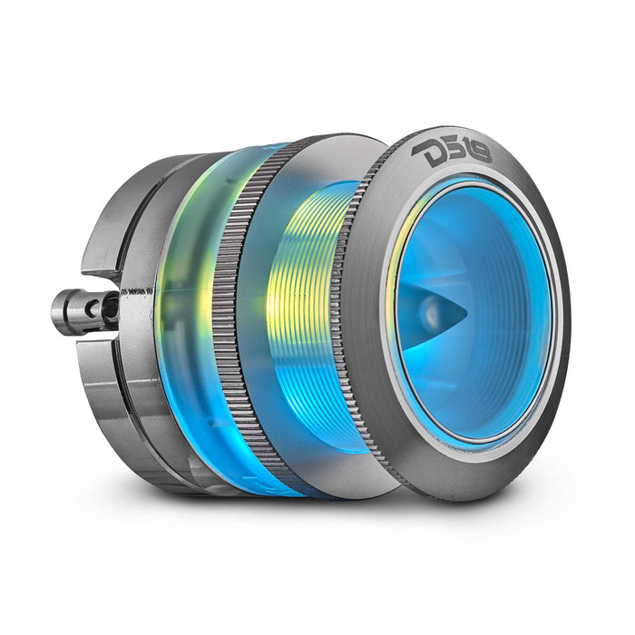 DS18 2.3" Neodymium Super Bullet Tweeter with 1" Aluminum Voice Coil & Digital LED Lights SKU: PRO-TW7LD