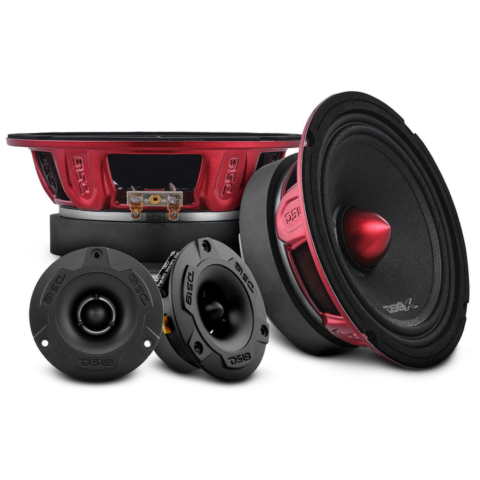 DS18 Pair of PRO-X6.4BM and a Pair Of PRO-TW1X/BK Package SKU: PRO-X6.4BMPK