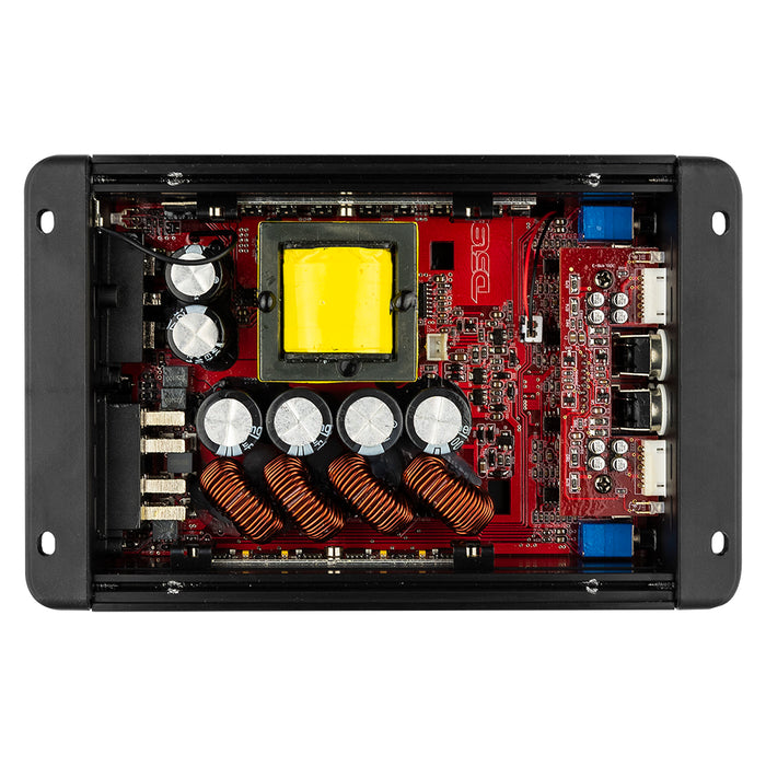 DS18 ION Compact Full Range Class D 4-Channel Amplifier 4 x 240 Watts RMS @ 4-ohm SKU: ION1600.4D