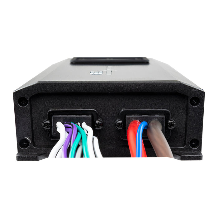 DS18 NXL 5-Channel Full-Range Class D IP67 Marine and Powersports Amplifier 4 x 150 @ 4-Ohm and 1 x 600 @ 2-Ohm Watts Rms SKU: NXL-X1200.5D