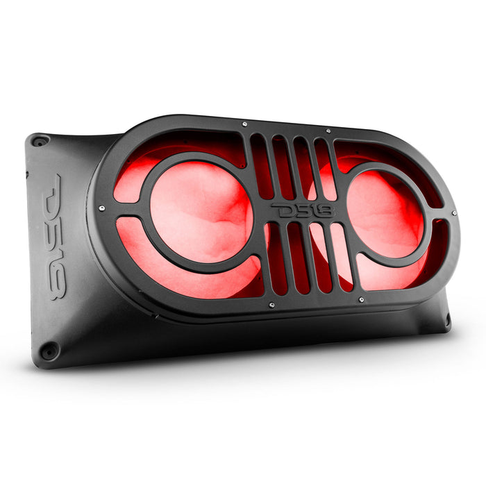 DS18 Jeep TJ,JK/JKU,JL/JLU Tailgate Subwoofer Enclosure for 2 X 10" SKU: JBASS