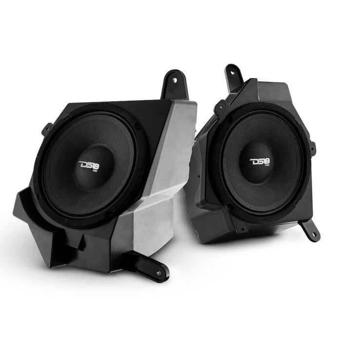 DS18 Jeep JL/JLU/JT Loaded 6.5" Dash Enclosure JT Left and Right (PRO-JP6NEO Included) 150 Watts Rms SKU: JP6