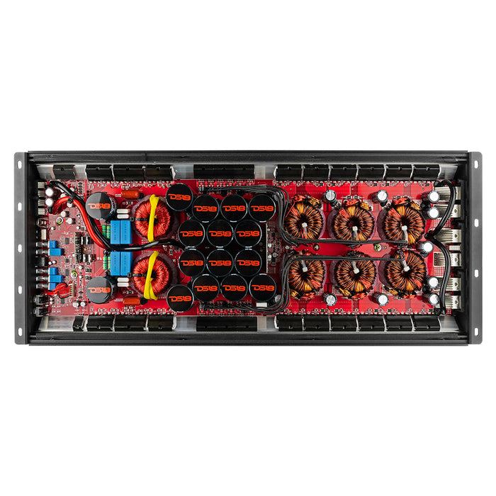 DS18 HOOLIGAN KO Black 1-Channel Amplifier with Voltmeter 10000 Watts Rms @ 1-Ohm Made In Korea SKU: H-KO10